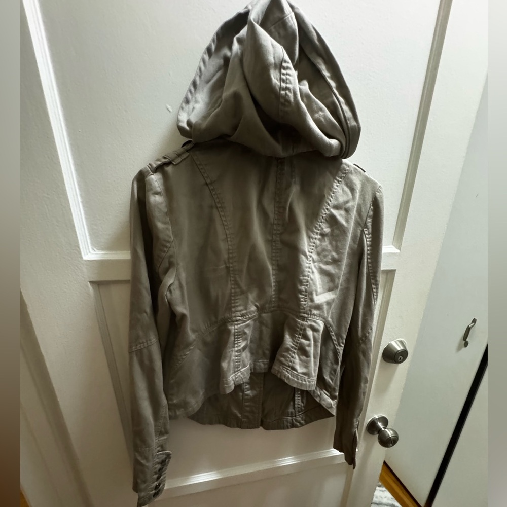 BCBG Generation Women's Utility Tan Jacket Size Small